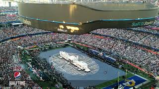 Super Bowl Halftime Show from inside SoFi Dr Dre Snoop Mary J Blige Eminem amp Kendrick Lamar [upl. by Nissy746]