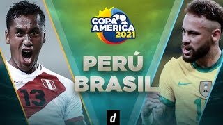 EN VIVO Brasil vs Peru ONLINE  Copa América 2021  Semifinal  Partido Completo GRATIS [upl. by Bilicki]