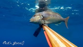 Carls Guns quotDentex 120 quot 2016 Corsica Spearfishing [upl. by Nennerb]