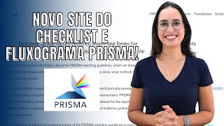 NOVO SITE PRISMA 2024 Checklist e Fluxograma para Revisões Sistemáticas [upl. by Gilda309]