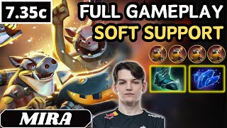 735c  Mira TECHIES Soft Support Gameplay  Dota 2 Full Match Gameplay [upl. by Tawney366]