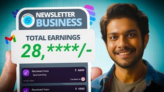 How I Build Newsletter Business amp Started Earning In 7 Days 😎 [upl. by Gavrilla]