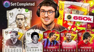 I Completed Ronaldinho SBC amp 650K Golazo Packs [upl. by Dadinirt]