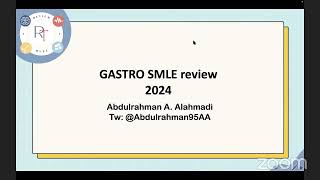 SMLE review course 2024  Gastroenterology  DrAbdulrahman Alahmadi [upl. by Nivre]