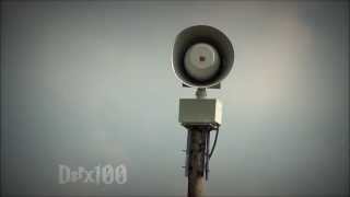 Federal Signal 2001SRN Short Attack Jasper Indiana Dubois Co Tornado Siren Test HD [upl. by Irianat]