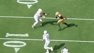 Colts guard Quenton Nelson opted against delivering a dangerous blindside block in the nicest way [upl. by Alleram]