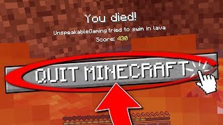 YOU WILL QUIT MINECRAFT AFTER WATCHING THIS [upl. by Faustina]