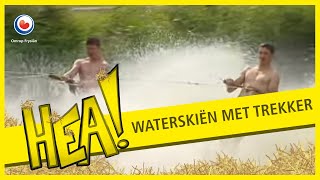 HEA Waterskiën met een trekker [upl. by Elladine915]