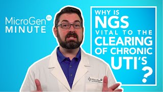 Why is NGS Vital to the Clearing of Chronic UTIs  MicroGenDX Minute Ep 5 [upl. by Elburt]