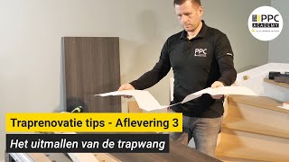 Traprenovatie tips  Aflevering 3 Het uitmallen van de wangen [upl. by Row]