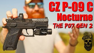 New CZ P09 C Nocturne First Shots Not What I Expected [upl. by Navi]