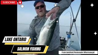 Lake Ontario Salmon Fishing 2023 [upl. by Atinuj]