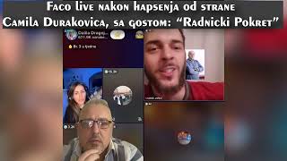 Faco live nakon hapsenja o Camilu Durakovicu Srebrenici pljackama sa gostom quotRadnicki Pokretquot BL [upl. by Remat]