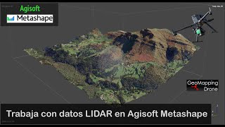 Procesa datos LIDAR en Agisoft Metashape MDT y curvas de nivel [upl. by Nygem278]