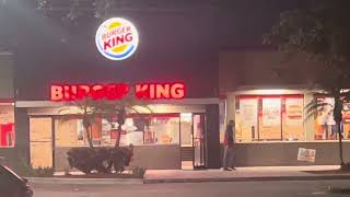 Stock video of Burger King at night [upl. by Arabelle295]