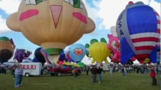 Balloon Fiesta Time Lapse [upl. by Caresa173]