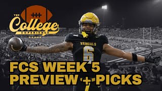 Week 5 Preview amp Picks  The FCS College Football Experience [upl. by Inor]