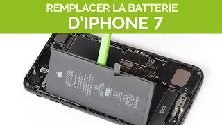 Comment remplacer la batterie iphone 7 By SOSav [upl. by Llednil]