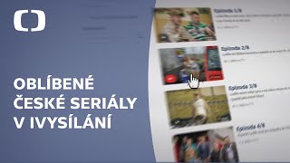 Oblíbené české seriály v iVysílání [upl. by Schumer]