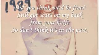 Bad Blood Taylor Swift Lyrics [upl. by Brown]