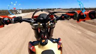 KTM exc350 Port Gawler Enduro Track [upl. by Leela]