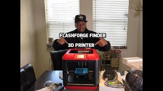 Flashforge Finder 3D Printer UnBoxing [upl. by Eiba]