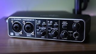 Behringer UMC202HD Review Unparalleled features for only 100 [upl. by Holly614]