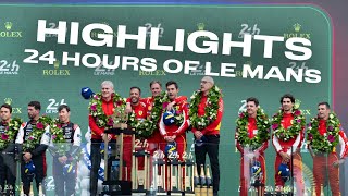 History Made  WEC 24 Hours of Le Mans 2024 Highlights [upl. by Brod756]