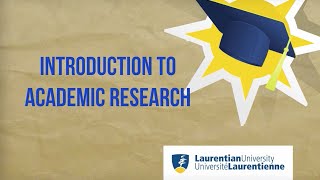 Introduction to academic research [upl. by Nitsyrc249]