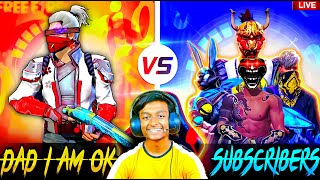 🌿FREE FIRE LIVE🌿 PLAYING 1 VS 6 KHATARNAK😎CUSTOM ROOM GAME PLAY 🎮🎯 ON LIVE  GARENA FREE FIRE [upl. by Davison803]