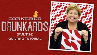 Make a Cornered Drunkards Path Quilt with Jenny Doan of Missouri Star Video Tutorial [upl. by Tnias951]