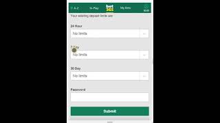 How to Solve bet365 limit problembet activity bet365 Time Select [upl. by Attirb926]