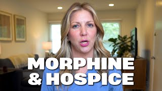 Using Morphine vs Not Using Morphine in Hospice [upl. by Nahtanhoj]