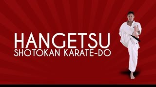 Hangetsu  Shotokan Karate JKA [upl. by Wearing]