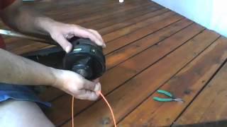 Replace line on an Echo trimmer in under 3 minutes [upl. by Aihtnys]