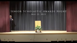 Senior Scholastic Awards Night  May 22 2023 [upl. by Aissenav698]