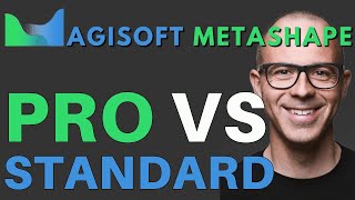 Agisoft METASHAPRE PRO vs STANDARD  Differenze tra le due versioni del software di fotogrammetria [upl. by Newbill736]