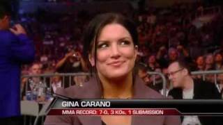 Gina Carano at Strikeforce HQ [upl. by Nainatrad328]