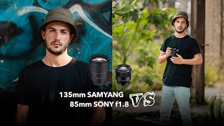 Samyang 135mm f18 vs 85mm f18  Whats the best portrait Lens [upl. by Dnomsaj]