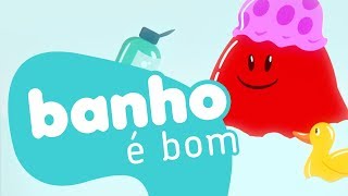 Banho é Bom  ZiS  Canção para crianças [upl. by Ahsinev]