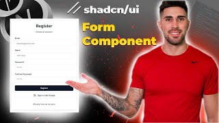 Build a Form with Validation using Shadcnui  Step by Step [upl. by Lynett293]