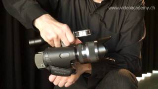 Sony Handycam NEXVG10 New videos show the features NEX VG10 [upl. by Somerville]