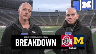 No 3 Michigan BEATS No 2 Ohio State College Football Playoff IMPLICATIONS  MORE I CBS Sports [upl. by Undry]