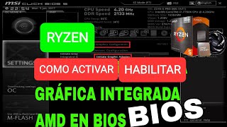 COMO ACTIVAR LOS GRAFICOS INTEGRADOS DE AMD RYZEN 5 5600G EN BIOS 2023 [upl. by Audly]