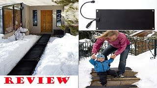 HeatTrak Heated Snow Melting Walkway Mat REVIEW [upl. by Downey]