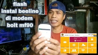 mengatasi modem bolt mf90 mati langsung instal ke firmware B10 beeline kuning [upl. by Onil150]