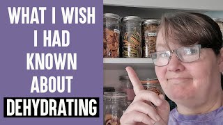 7 BEGINNER TIPS FOR FOOD DEHYDRATING  What I Wish I Knew Before I Started Dehydrating [upl. by Asik]