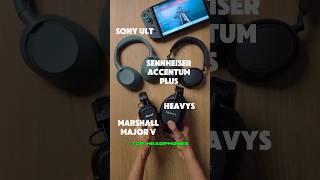 Sound Sample Comparison of Sennheiser Accentum Plus VS Sony ULT VS Heavys VS Marshall Major V [upl. by Lokkin]