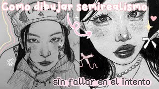 Empieza a dibujar semirealismo  sin fallar en el intento  procesotutorial de dibujo  🍓 [upl. by Quiteris825]