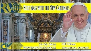 Holy Mass with the New Cardinals [upl. by Anavlys375]